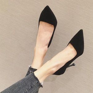 Fashion all-match high heel casual shoes